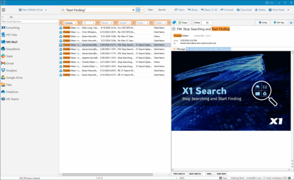 Start Finding Everything with X1 Search!