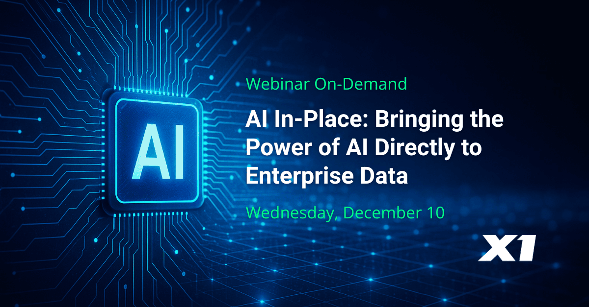 x1.com - AI Without Data Movement: X1's Webinar Reveals the Future of Secure Enterprise AI