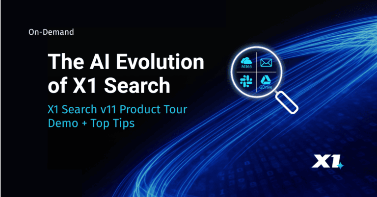 X1 Search AI In-Place Product Tour | On-Demand