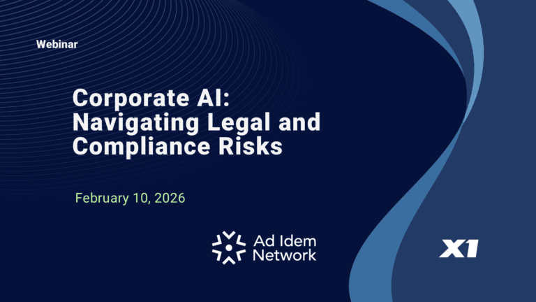 X1_Ad Idem Webinar On-Demand